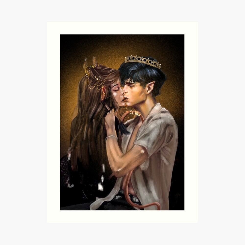 Elf crown the cruel prince - cardan and jude kiss