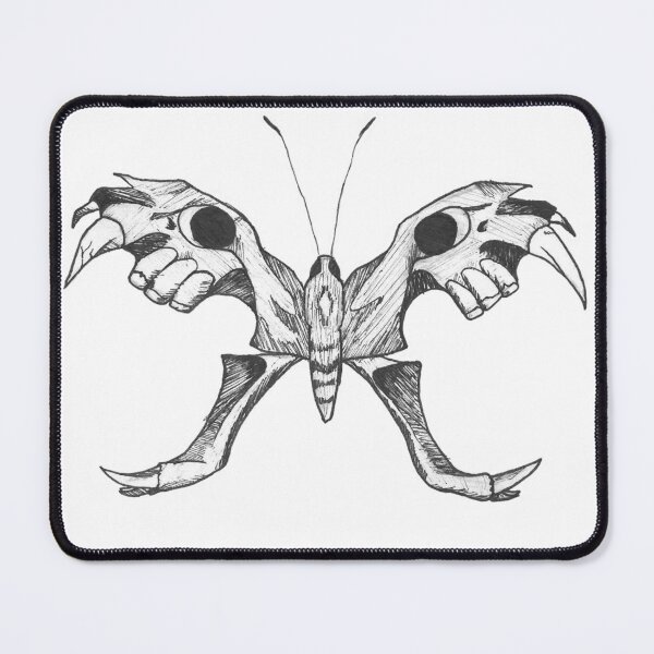 Item preview, Tiger skull butterfly designed and sold by Toneidrawings.