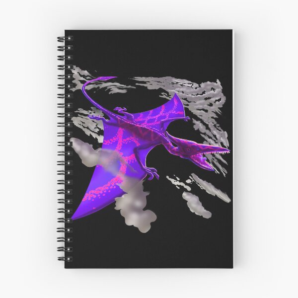 Item preview, Purple Pterodactyl at night designed and sold by ayota.