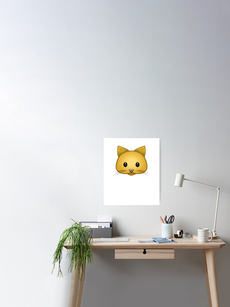 Angry Cat Emoji Sticker for Sale by rkbubble