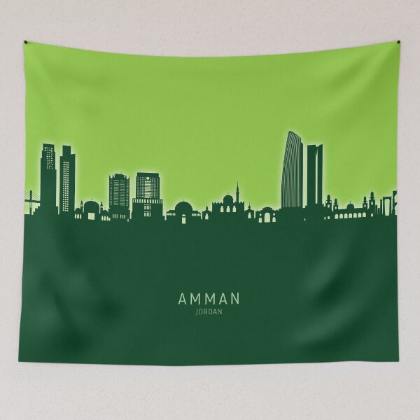 Item preview, Amman Skyline designed and sold by ArtPrints.