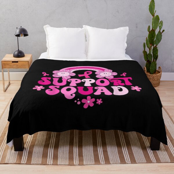 Item preview, Support Squad Boho Rainbow Breast Cancer Awareness Halloween designed and sold by Borekturecek.