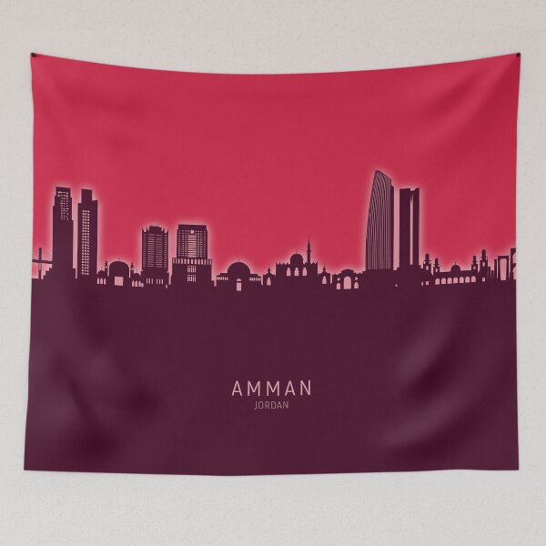 Item preview, Amman Skyline designed and sold by ArtPrints.