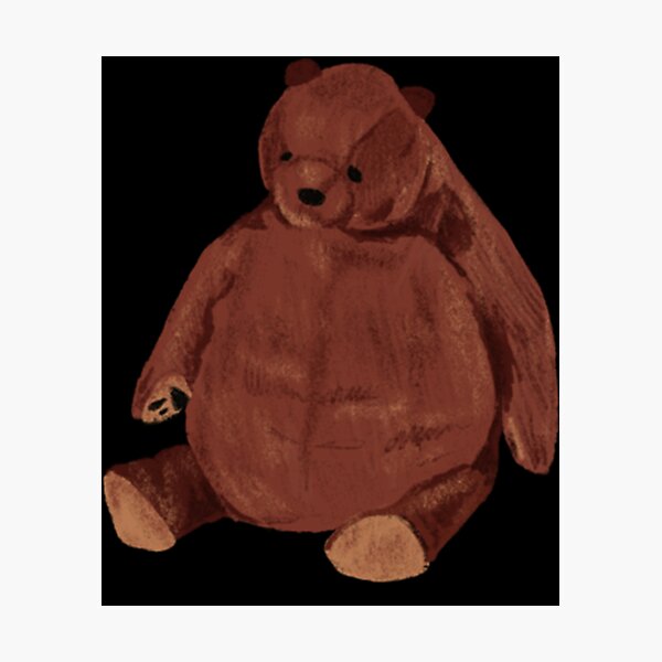 djungelskog ikea bear Photographic Print for Sale by acamille28