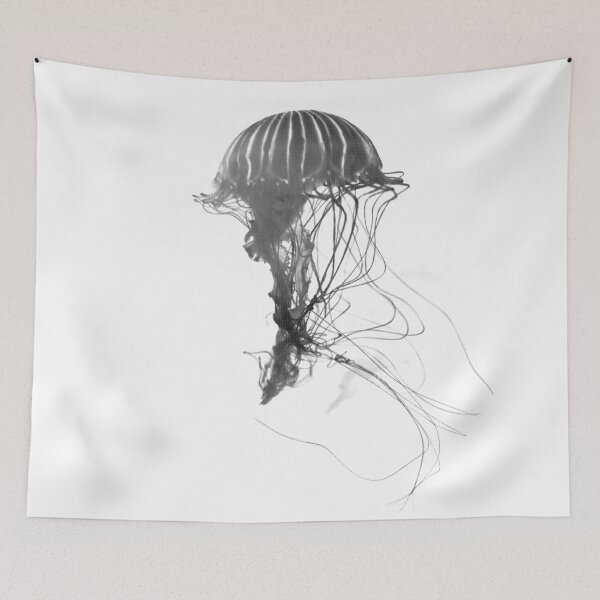 Item preview, Jellyfish A - black designed and sold by Deefurdee.