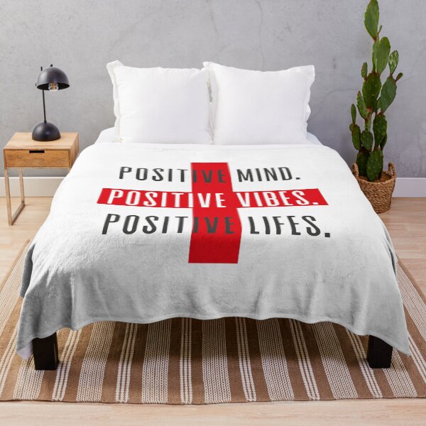 Item preview, positive mind, positive vibes, positive lifes funny tee designed and sold by quickkaart.