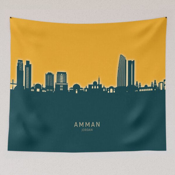 Item preview, Amman Skyline designed and sold by ArtPrints.