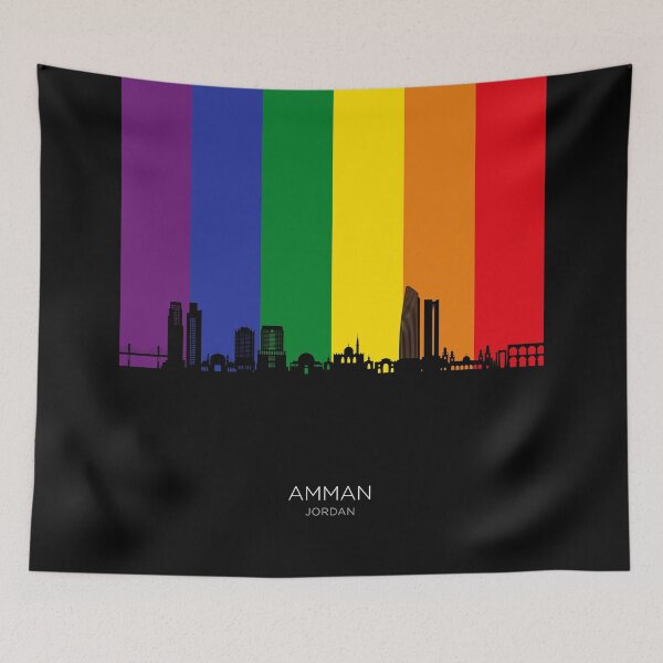 Item preview, Amman Skyline designed and sold by ArtPrints.
