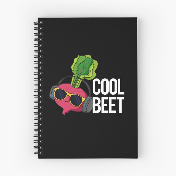 Item preview, Cool Beet Funny Food Beet Puns (Dark BG) designed and sold by punnybone.