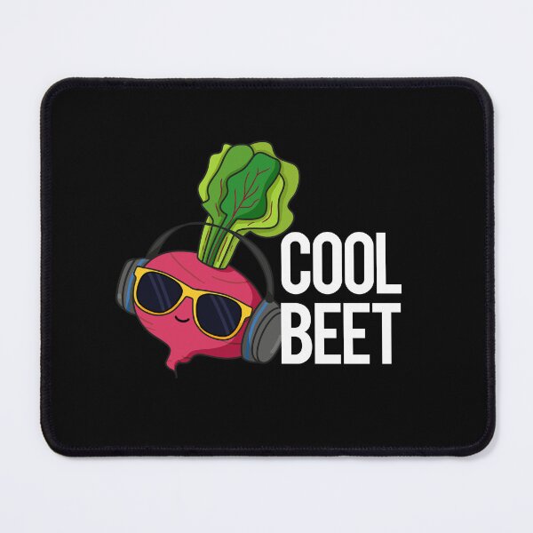 Item preview, Cool Beet Funny Food Beet Puns (Dark BG) designed and sold by punnybone.