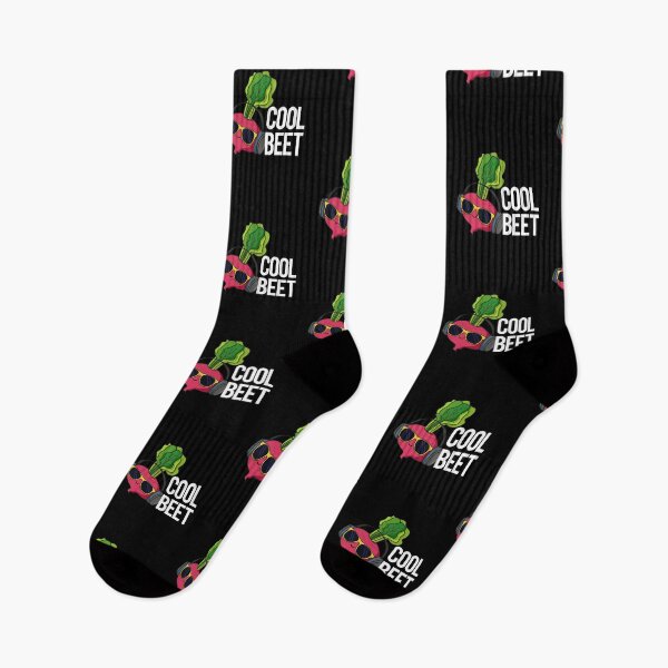 Item preview, Cool Beet Funny Food Beet Puns (Dark BG) designed and sold by punnybone.