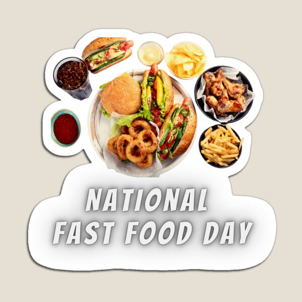Item preview, National Fast Food Day designed and sold by superbtshirts.