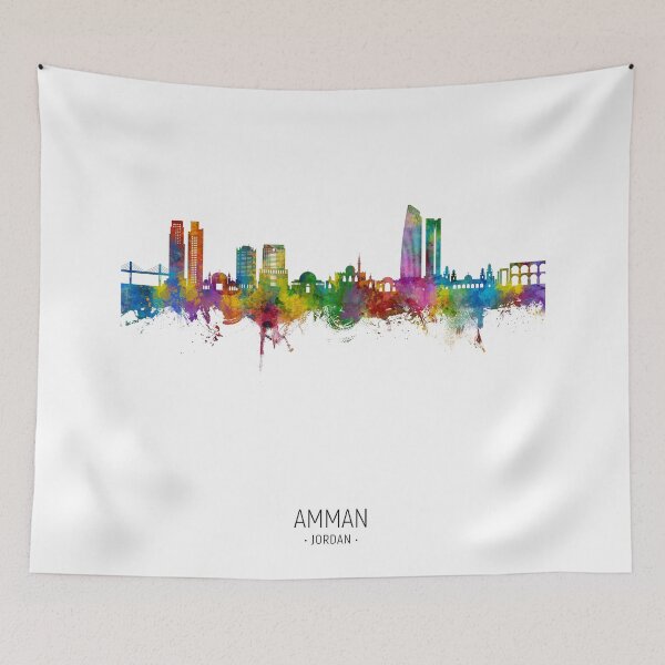 Item preview, Amman Skyline designed and sold by ArtPrints.