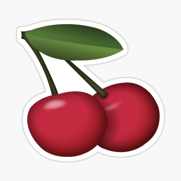 Cherry Emoji Twitter Gifts Merchandise Redbubble