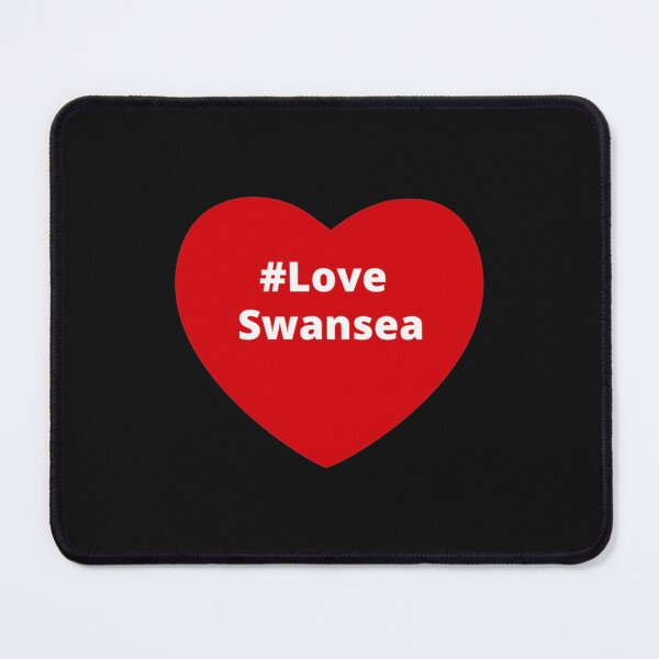 Item preview, Love Swansea city - Hashtag your love Heart designed and sold by RDGersdesigns.