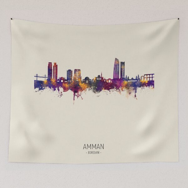Item preview, Amman Skyline designed and sold by ArtPrints.