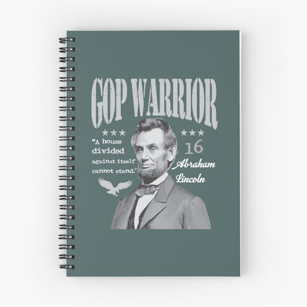 Item preview, Abraham Lincoln  GOP Warrior  A house divided against itself cannot stand designed and sold by MosesLesch.