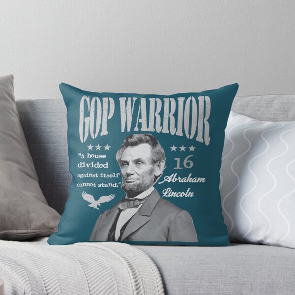 Item preview, Abraham Lincoln  GOP Warrior  A house divided against itself cannot stand designed and sold by MosesLesch.