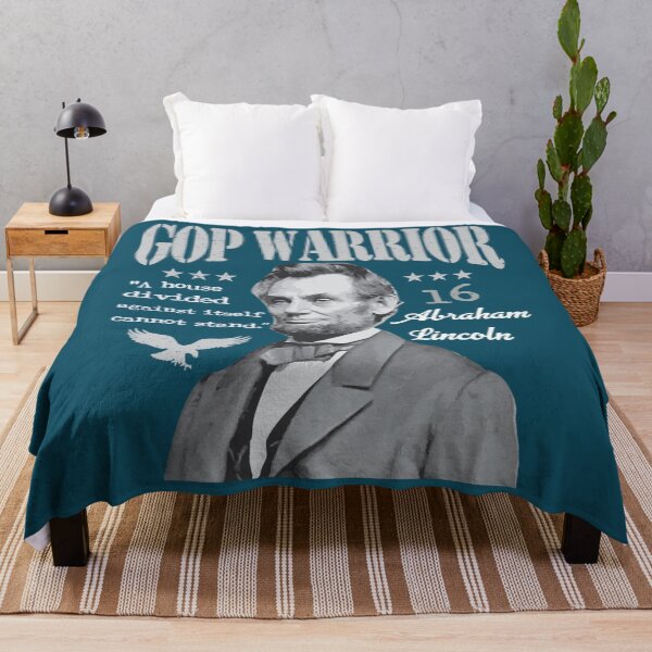 Item preview, Abraham Lincoln GOP Warrior A house divided against itself cannot stand designed and sold by MosesLesch.