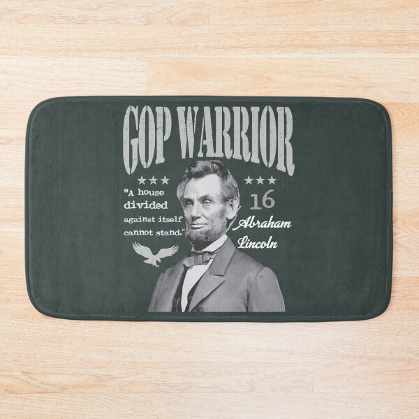 Item preview, Abraham Lincoln  GOP Warrior  A house divided against itself cannot stand designed and sold by MosesLesch.
