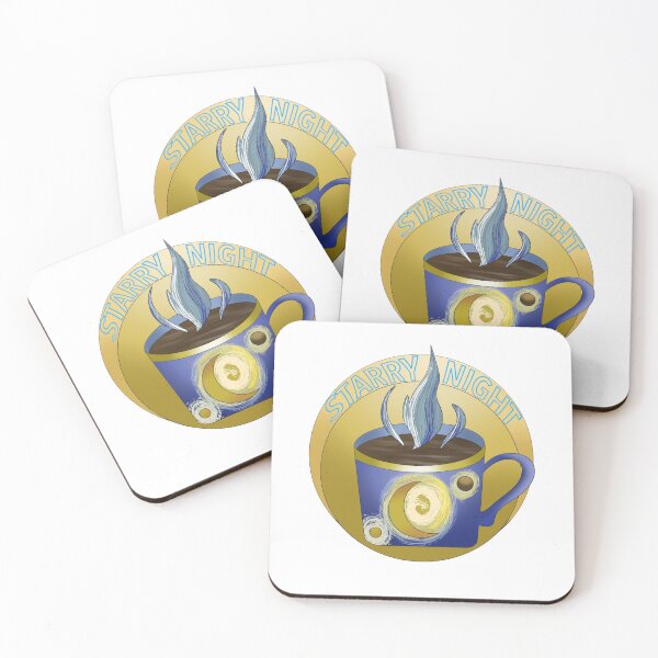 Item preview, Starry Night Cafe Logo designed and sold by Frosty-Doodles.