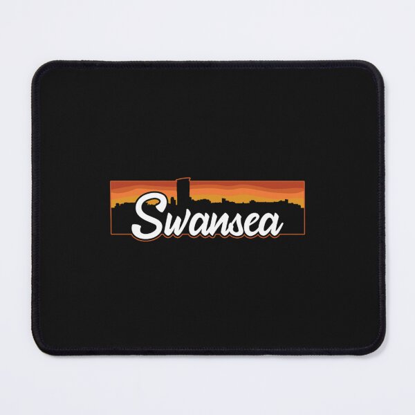 Item preview, Retro Swansea Wales Sunset Skyline  designed and sold by RDGersdesigns.