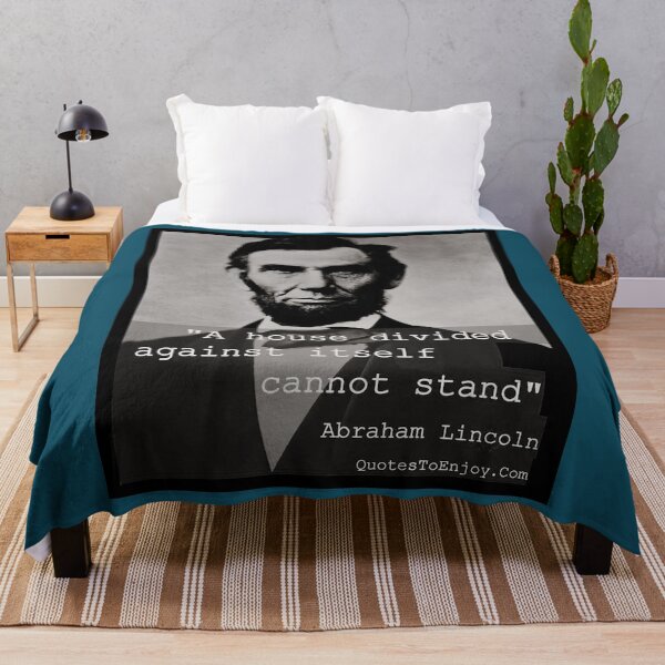 Item preview, A house divided against itself cannot stand Abraham Lincoln designed and sold by MosesLesch.