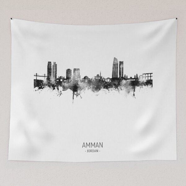 Item preview, Amman Skyline designed and sold by ArtPrints.