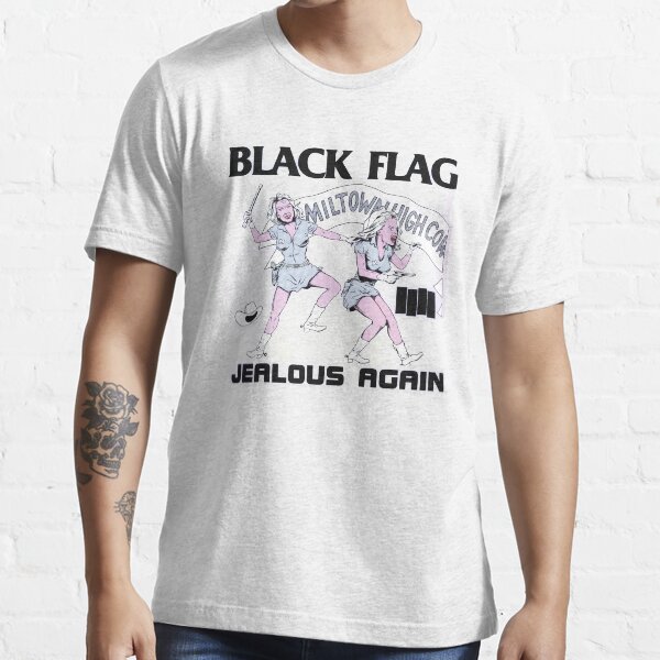 black flag jealous again t shirt