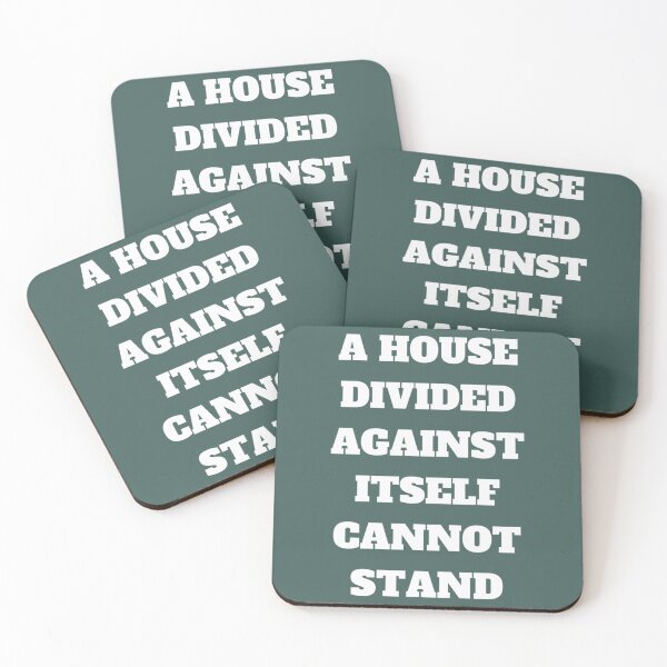 Item preview, A house divided against itself cannot stand designed and sold by MosesLesch.