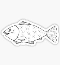 Dumb Fish Sticker