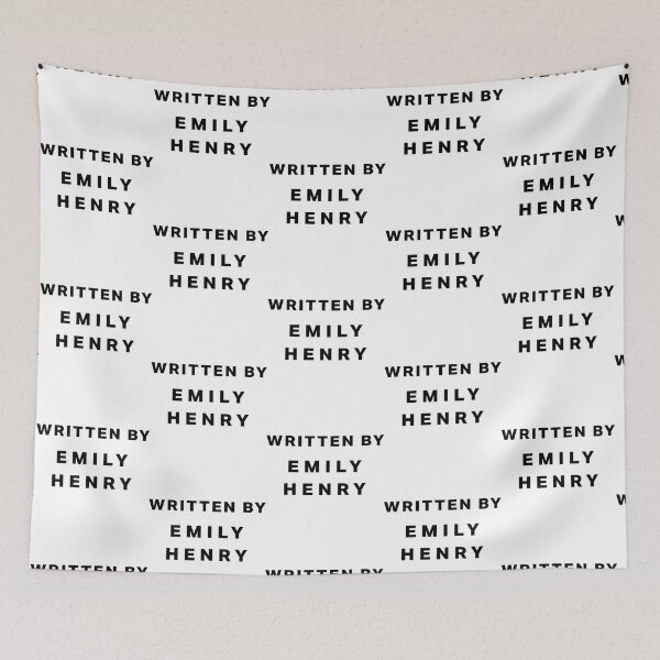 Item preview, written by emily henry   designed and sold by GonzalezPerry.