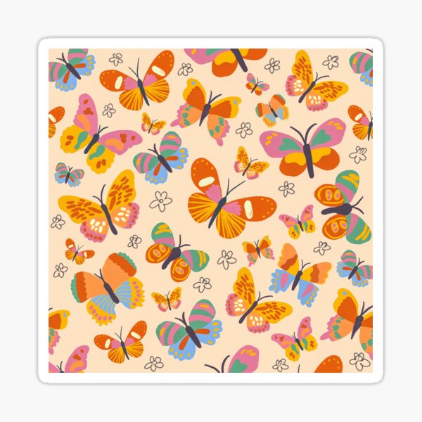 Butterflies Sticker For Sale By Gigi Rosado Redbubble 8920