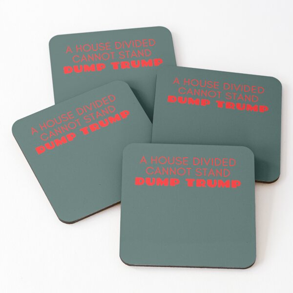 Item preview, A House Divided Cannot Stand Dump Trump designed and sold by MosesLesch.