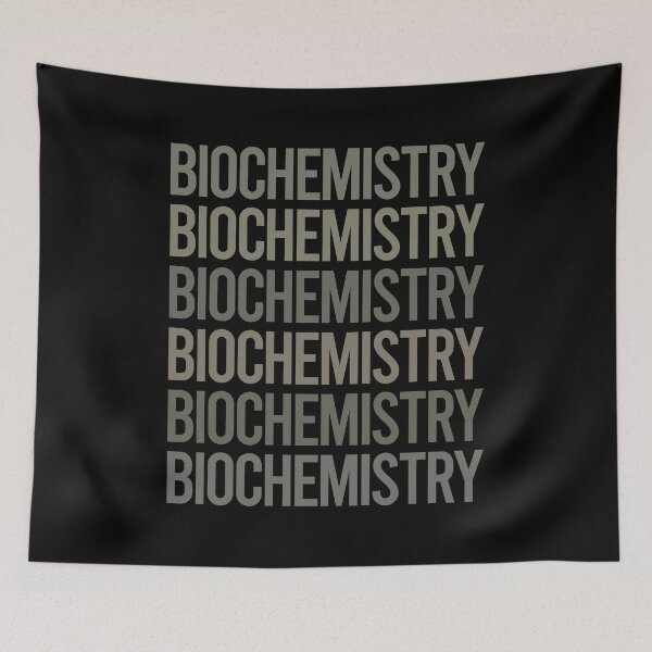 Item preview, Gray Text Art Biochemistry Biochemist designed and sold by TartSpiderWeb.