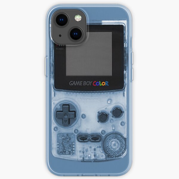 Gameboy Blue iPhone Flexible Hülle