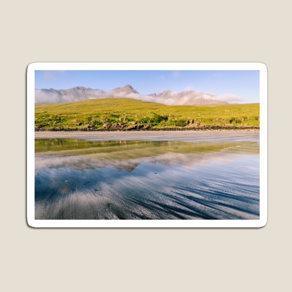 The Cuillin from Glenbrittle Beach Magnet