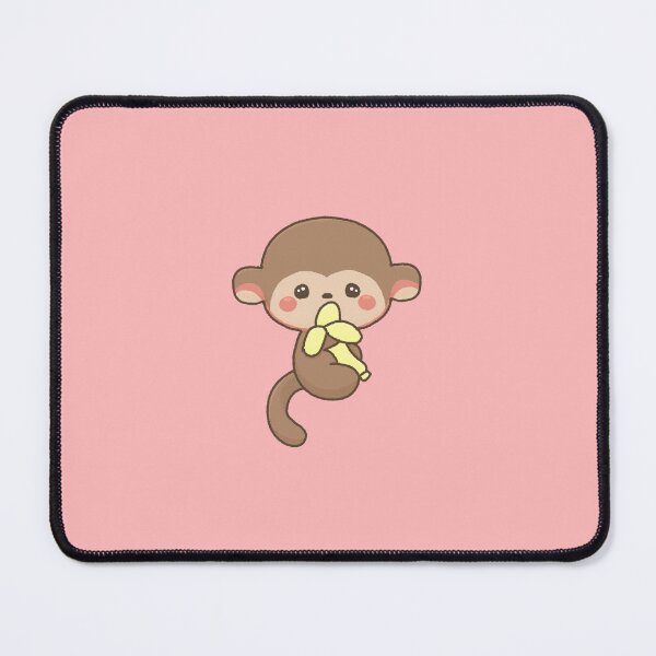 Item preview, Cute Banana Monkey designed and sold by HappyDoodlen.