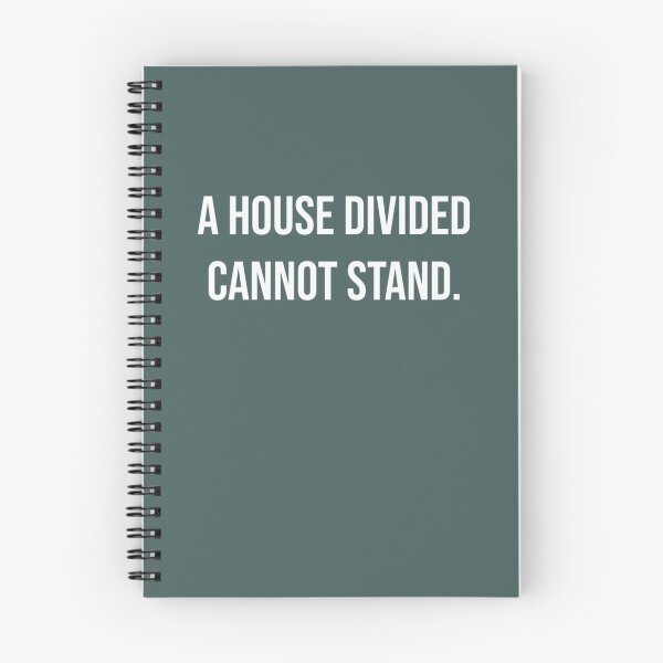 Item preview, A house divided cannot stand designed and sold by MosesLesch.