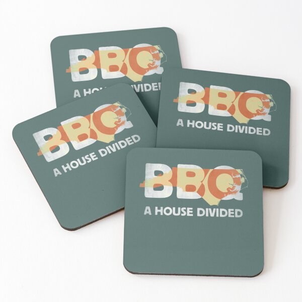 Item preview, A House Divided North Carolina Barbeque styles designed and sold by MosesLesch.