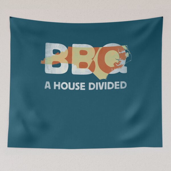 Item preview, A House Divided North Carolina Barbeque styles designed and sold by MosesLesch.