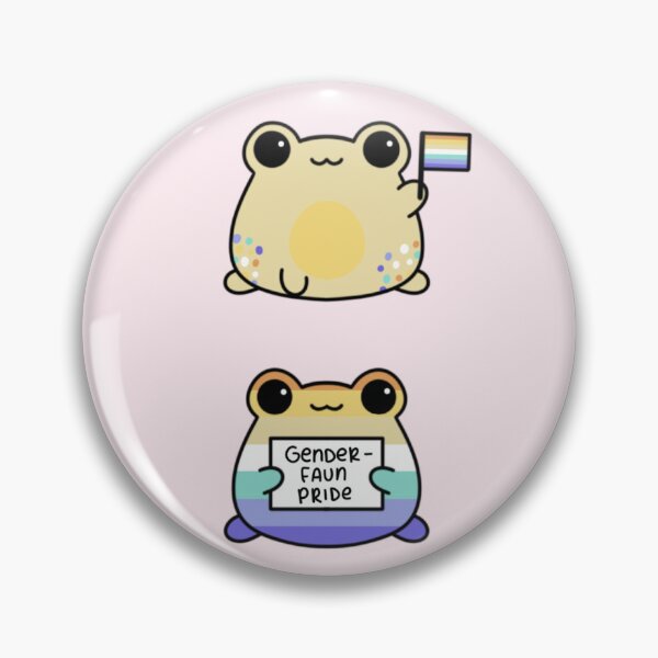 Item preview, Genderfaun Pride Frogs designed and sold by CorieCake.