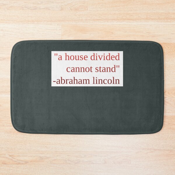 Item preview, Abraham Lincoln  A House Divided designed and sold by MosesLesch.