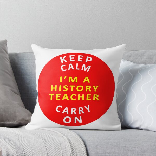 Item preview, Keep Calm - Carry On - History Teacher designed and sold by Ars-flos-est.