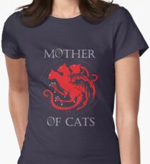 MUTTER DER KATZEN - SPIEL DER THRONEN Tailliertes T-Shirt für Frauen