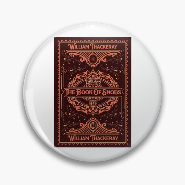 Item preview, The Book Of Snobs - William Makepeace Thackeray Book Cover Art  designed and sold by Suyogsonar25.