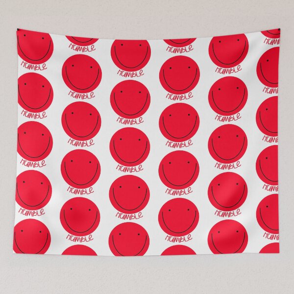 Item preview, BE HUMBLE RED SMILE EMOJI designed and sold by vazqpete.