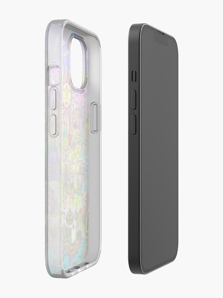 PSYCHEDELIC SUNSET REMIX iPhone Case