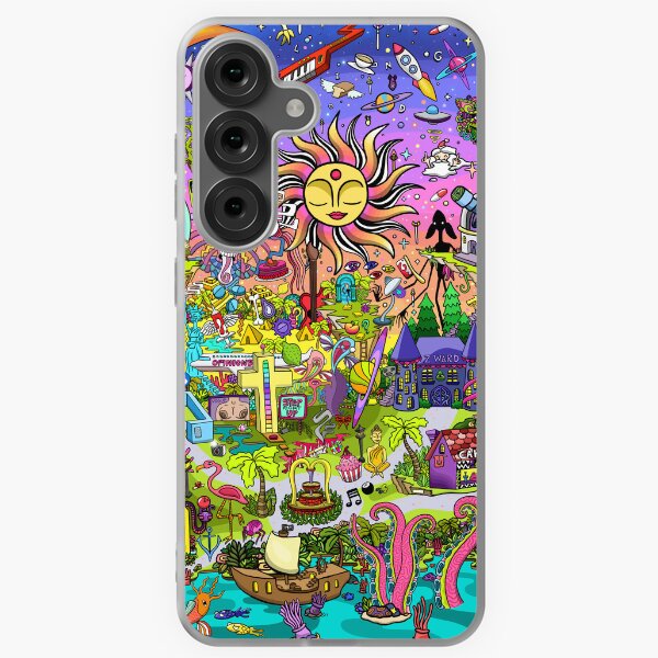 Item preview, PSYCHEDELIC SUNSET REMIX designed and sold by azzurroarts.