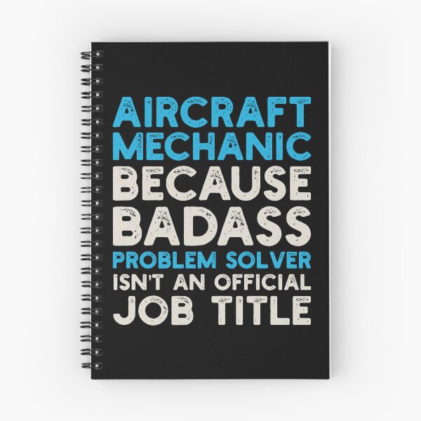 Item preview, Aircraft Mechanic Because Badass Problem Solver Isn't An Official Job Title: Funny Aviation Mechanic Gift designed and sold by Adexyl.